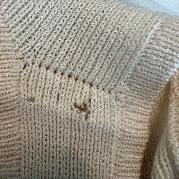 Vintage 70s St. John Cream Santana Knit Double Breasted Sleeveless Dress sz XS - Picture 11 of 15